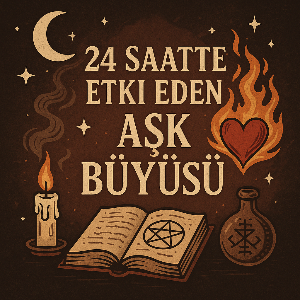 24 Saate Etki Eden Aşk Büyüsü