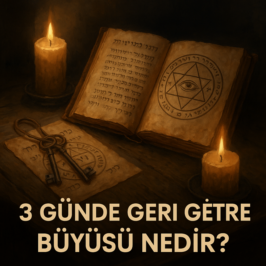 3 Günde Geri Getirme Büyüsü Nedir?