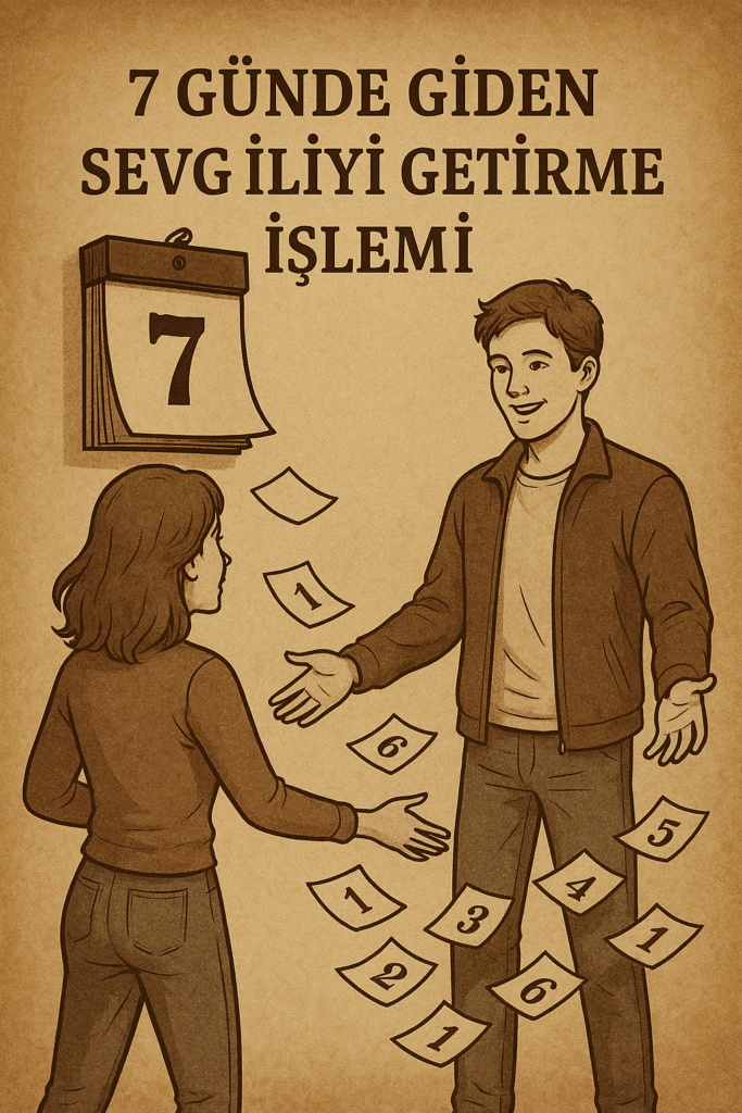 7 Günde Giden Sevgiliyi Getirme İşlemi