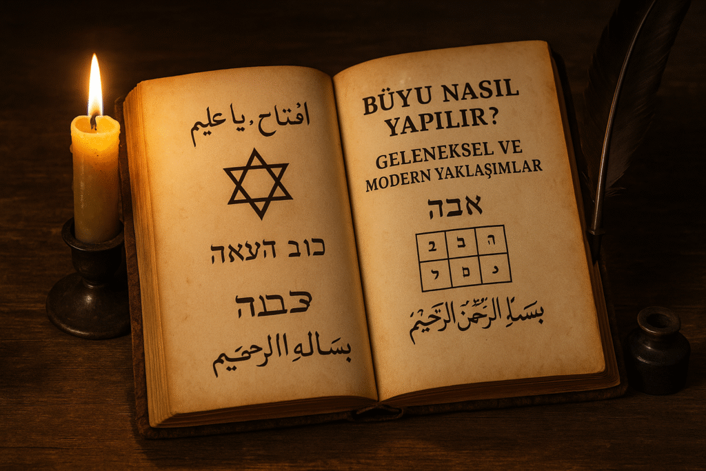 Büyü Nasıl Yapılır? Modern Yaklaşımlar