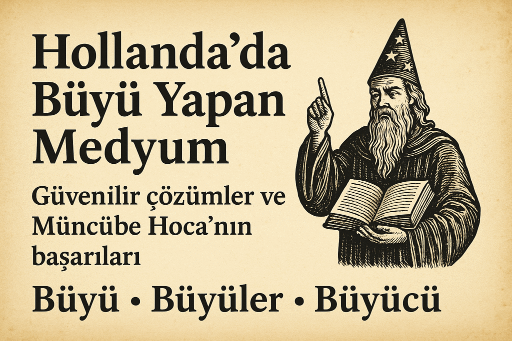 Hollanda’da Büyü Yapan Medyum: Güvenilir Çözümler