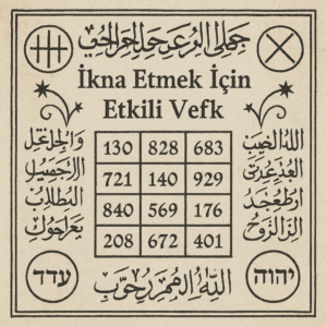 İkna Etmek İçin Etkili Vefk