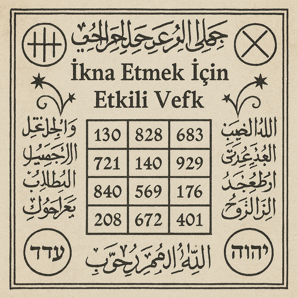 İkna Etmek İçin Etkili Vefk