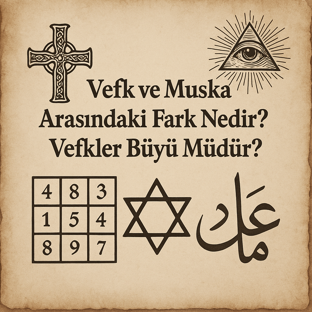 Vefkler Büyü Müdür? Vefk ve Muska Arasındaki Fark