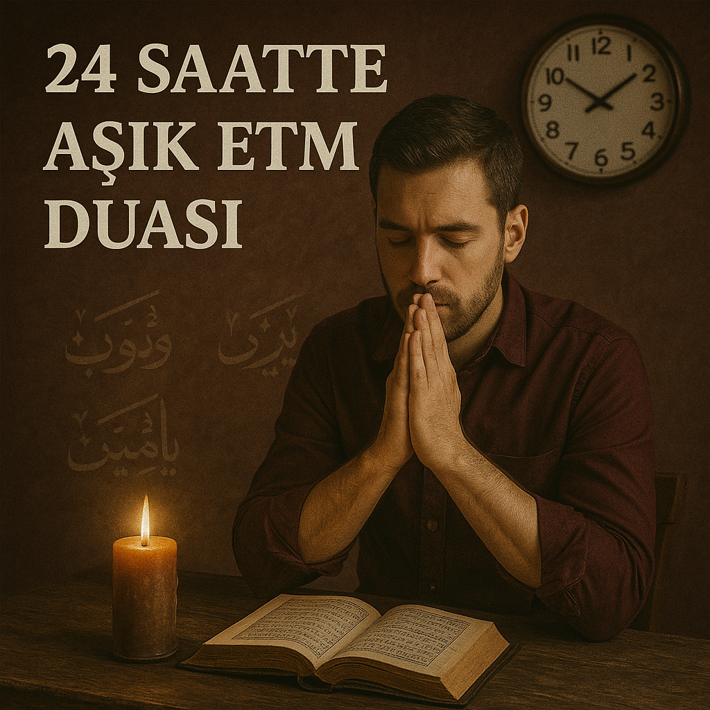 24 Saatte Aşık Etme Duası