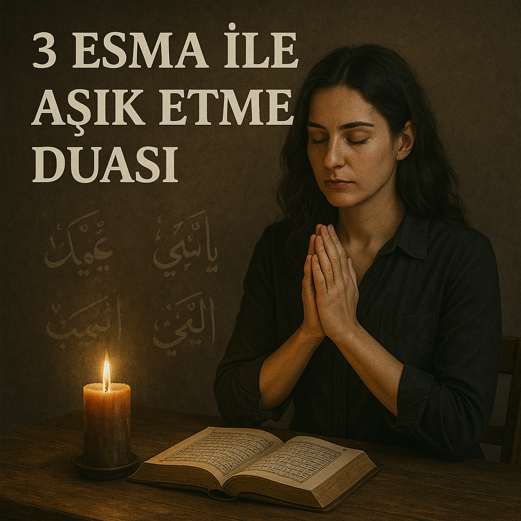 3 Esma ile Aşık Etme Duası